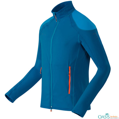 Aqua blue jacket